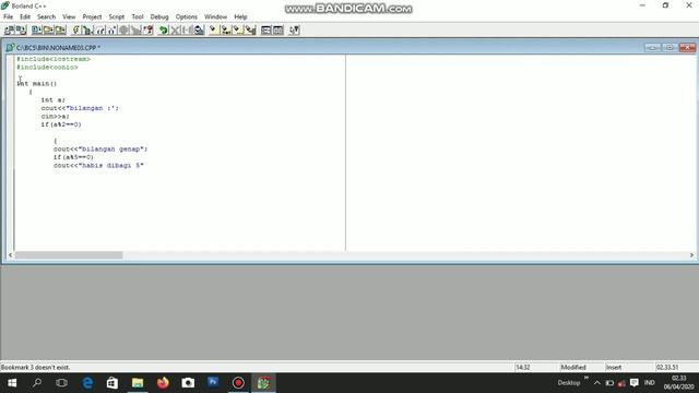 Algoritma - Menentukan Bilangan Ganjil & Genap Yang Habis Dibagi 5 & 3 - смотреть онлайн