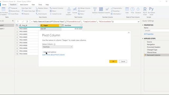 How to Create Pivot table - Power BI Desktop Tips and Tricks (33/100)