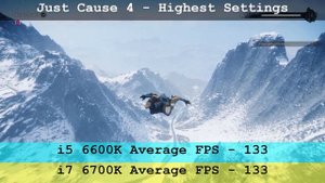 Intel Core i5 6600K vs Intel Core i7 6700K | Tested in 6 Games