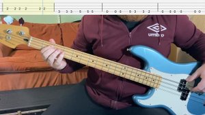 Hozier - Take Me to Church (Bass Cover with Tabs)