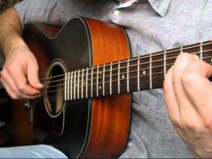 Любимая на гитаре