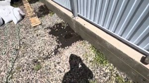 Забор кирпичем,навес двора