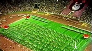 Олимпийский мишка. Закрытие олимпиады 1980г.