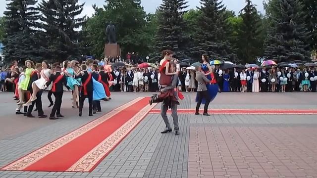 Вальс выпускников-2016 СШ №1 г.Щучина смотреть онлайн