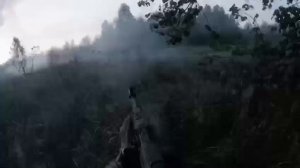 Глазами врага: Кадры попытки прорыва украинской ДРГ в Брянскую область