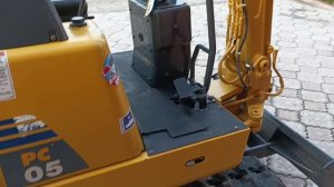 миниэкскаватор komatsu