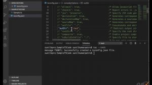 Setup and run typescript code in VSCode