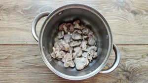 Бульон из куриных желудков