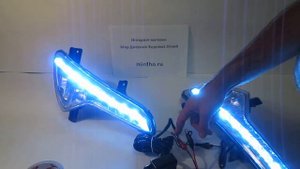 ПТФ с ДХО Kia Sportage 3 от МирДХО