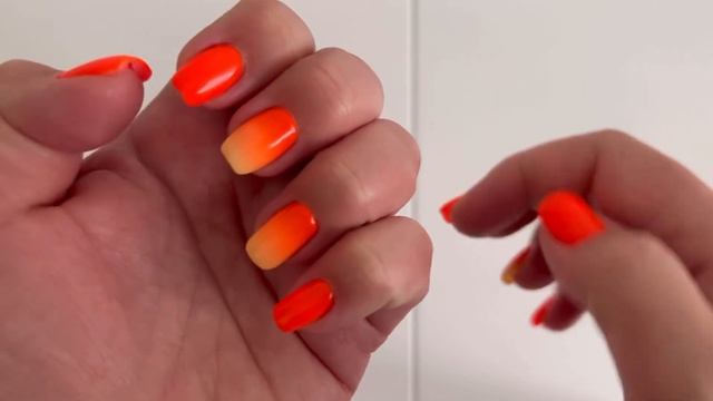 Мой маникюр, потрясающее амбре // Маникюр 2022 // Амбре на руках // смотреть онлайн