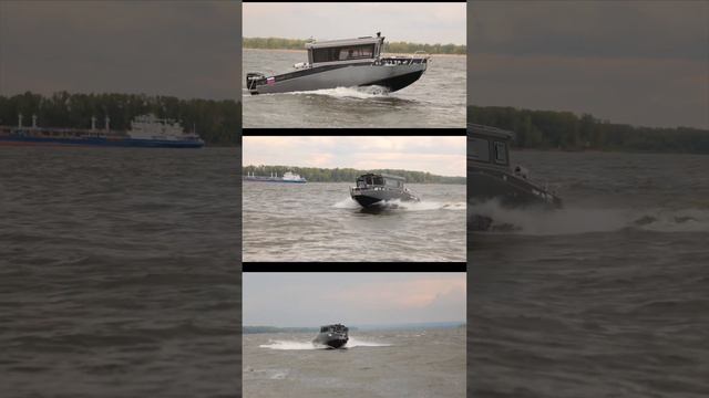 Алюминиевый катер Swift Chaser 750- легкое прохождение неспокойной воды. #boat #обзорлодки #aluboat