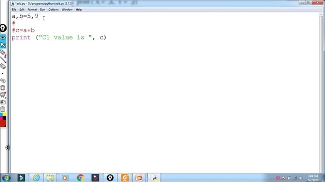 Python - Input/Output & Tokens - Part 2