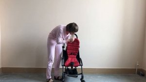 Как снять текстиль с коляски Babytime