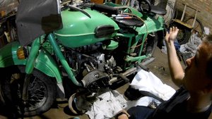 Привезли Мотоцикл Урал на ремонт || Проблемы с запуском || Ural  Motorcycle