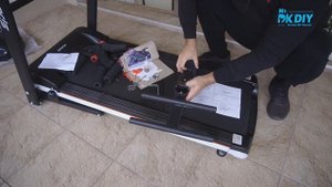 Sports Motorized Treadmill Unboxing and Assembly