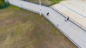 Прогулка по новой набережной, Таганрог с высоты