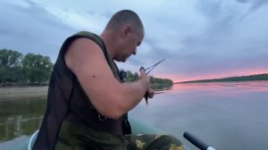 Рыбалка на Ахтубе с «резинкой» на малька.