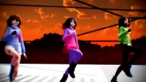 Undertale and Glichtale Dance Frisk Chara and Betty/ андертейл и гличтейл танец Фриск Чара и Бетти