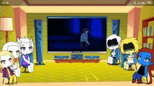 Андертейл гачалайф реакция на я сильнее чем ты верс чары