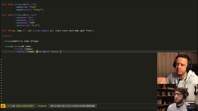 Intro into using Crux Db with Clojure