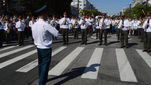 Парад духовых оркестров "Амурские волны". Хабаровск. 28.05.2017.