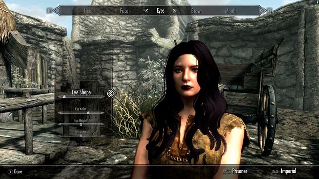 How to create a beautiful female character in Skyrim Special Edition (Modded) смотреть онлайн