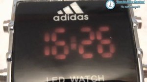 Светодиодные часы Adidas Led Watch - компания Т1 (Часы для Всех и Каждого)