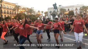 Flashmob flamenco bulerías Centro de Baile Jerez, Jerez TV 2019