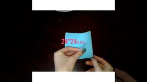 Самый легкий способ сложить салфетку для сервировки стола. №5