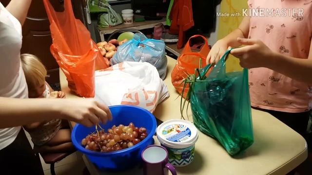 Что можно купить на 5000 рублей. Рынок и магнит#рынок#покупки