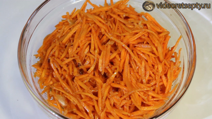 Морковь по-корейски - Carrot salad