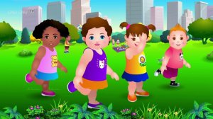 Head, Shoulders, Knees & Toes - Exercise Song For Kids