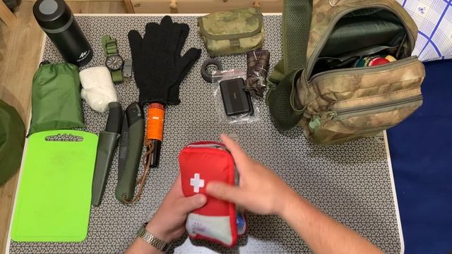 Укладка малой сумки-рюкзака. Снаряжение однодневного похода. ? смотреть онлайн