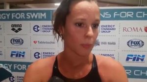 Energy for Swim 2017, Federica Pellegrini: "Bello tornare in Italia dopo Budapest"