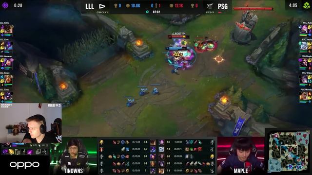 ЗАЯВКА НА ВЫХОД В ГЛАВНУЮ СТАДИЮ WORLDS | LOUD VS PSG TALON