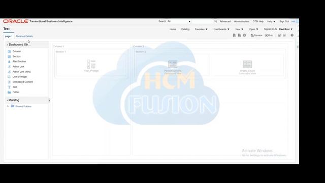 Oracle Cloud - Creation of Multi Tab OTBI Dashboard - Part 3 смотреть онлайн