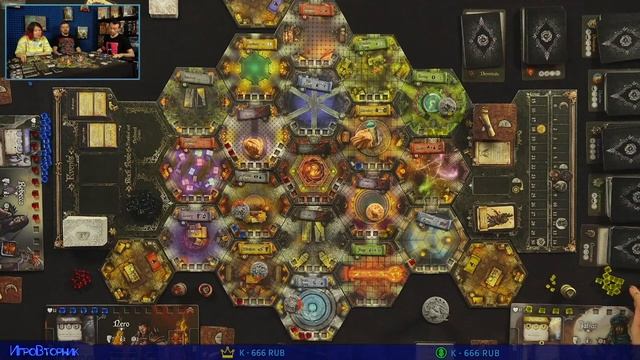Играем в настольную игру Войны Черной Розы