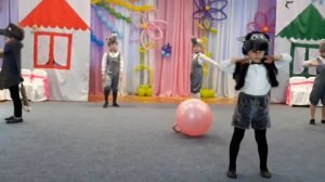 ? ТАНЕЦ ВОЛЧАТ ? ТАНЕЦ "ЗАРЯДКА" Хореограф Оксана Калинина #Дошкольная_хореография #Детский_сад