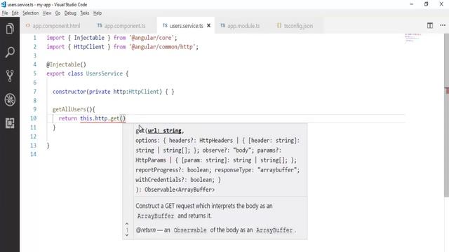 HTTP Service - Angular (Tutorial #18) смотреть онлайн