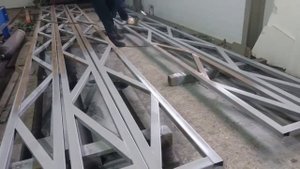 Изготовление ферм из профильной трубы Ульяновск