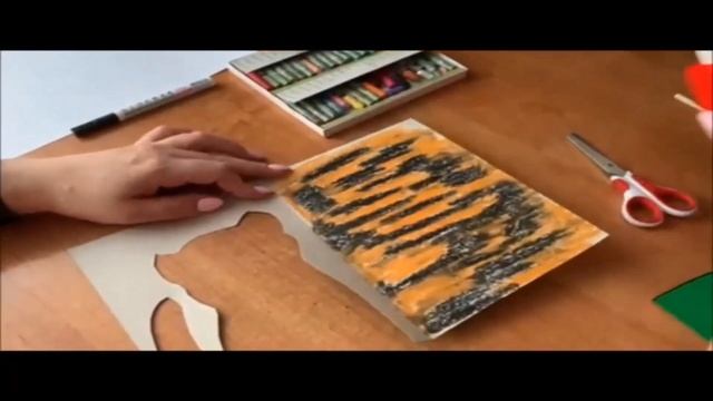 Мастер-класс для детей по изготовлению поделки "Портрет тигренка" смотреть онлайн