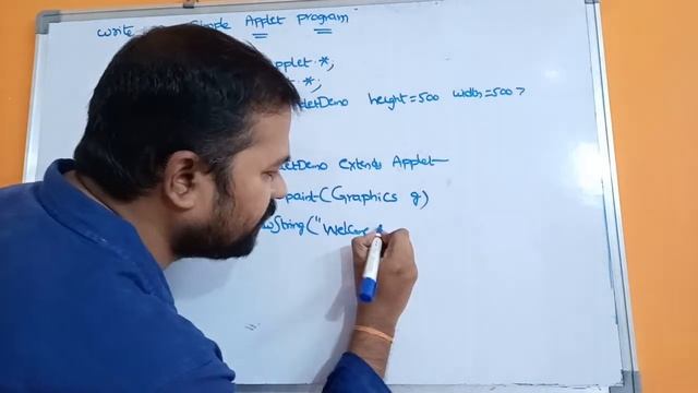 Simple Applet Program to display HelloWorld message || Java Programming смотреть онлайн