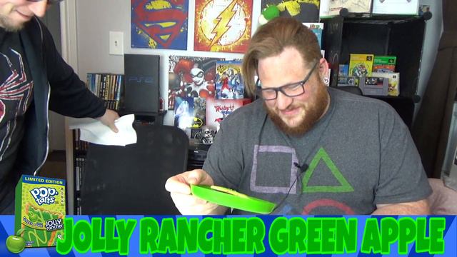 JOLLY RANCHER GREEN APPLE POP-TARTS TASTE TEST!