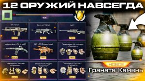ПОЛУЧИ НОВЫЕ 12 ОРУЖИЙ ЗА РАНГИ 1-100 БЕСПЛАТНО WARFACE - Граната-Камень Топ Устройство