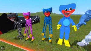 СРАВНЕНИЕ РАЗМЕРОВ ВСЕХ ХАГИ ВАГИ! МАМА ДЛИННЫЕ НОГИ В ГАРРИС МОД! POPPY PLAYTIME 2 В Garry`s Mod