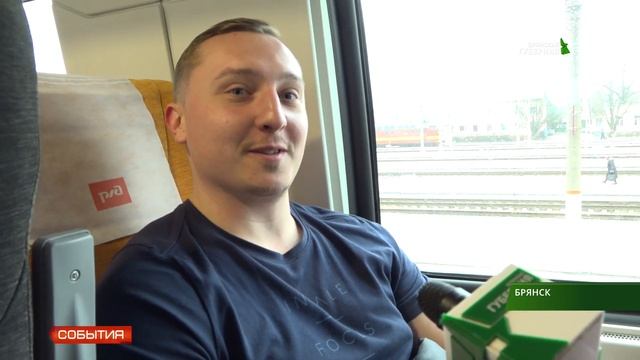 Двухэтажный поезд Брянск-Москва