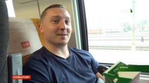 Двухэтажный поезд Брянск-Москва