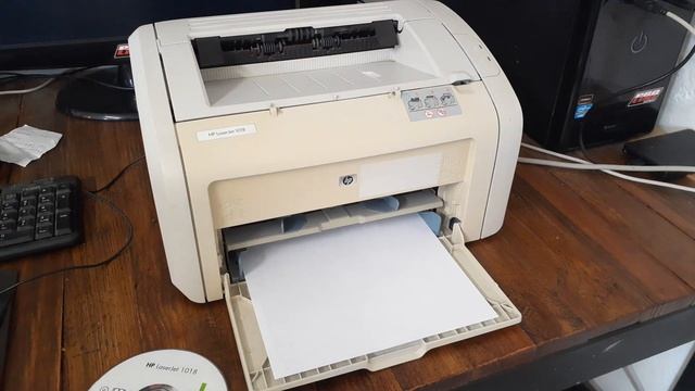 HP LaserJet 1018 comprobación de funcionamiento смотреть онлайн