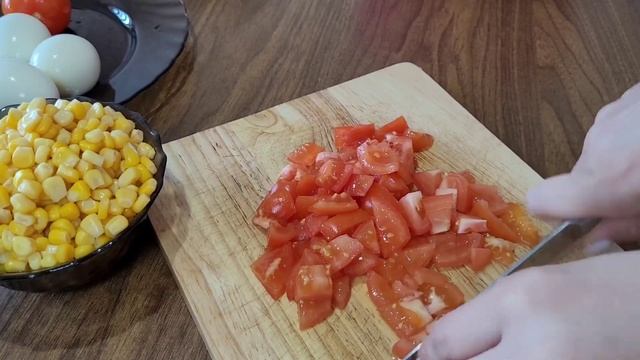 Самый вкусный салат ? за 5 минут??.