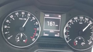 Разгон дизильной Октавии 2.0 TDI